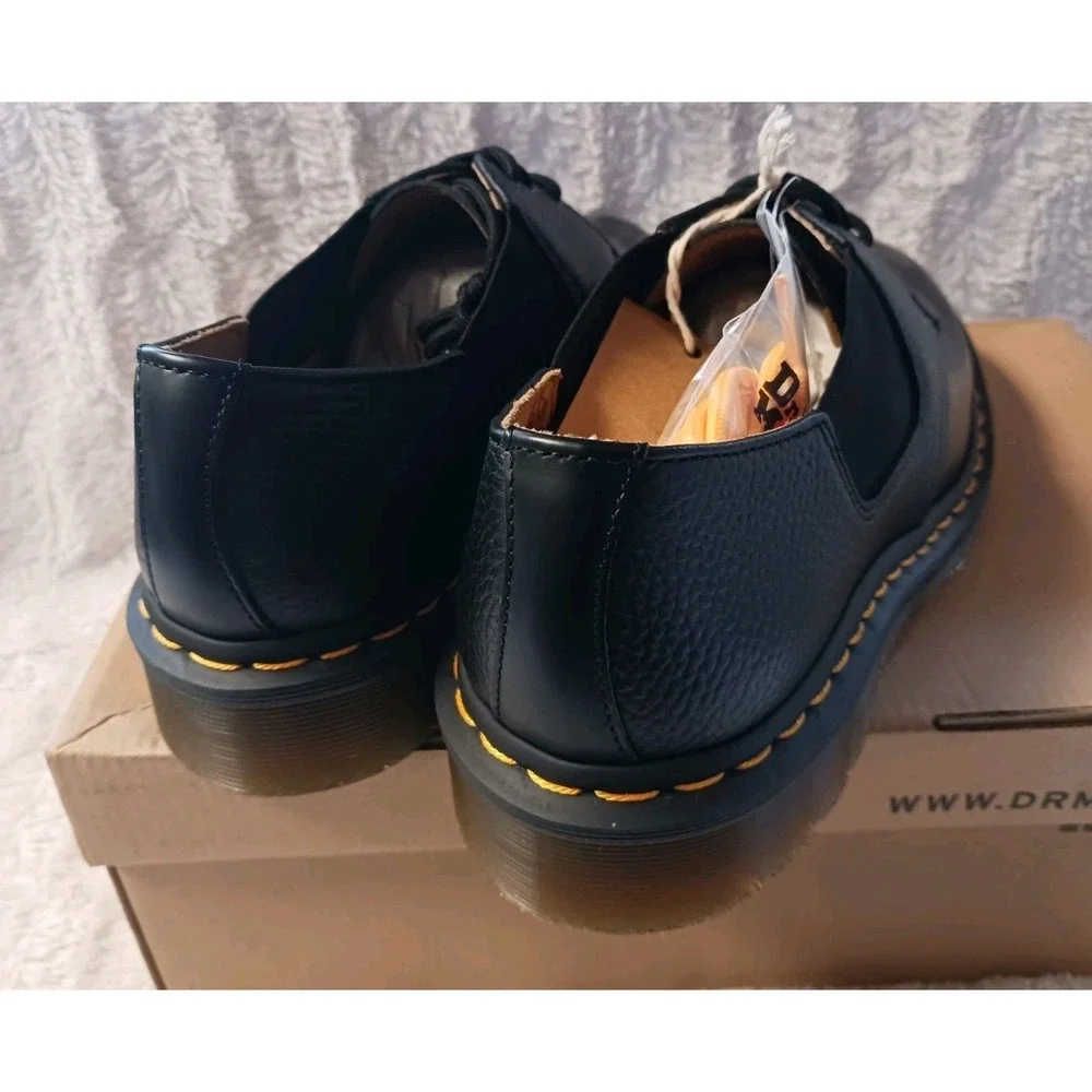Dr Martens x End Smith G UA Men's 9 Women's 10 Smooth Black Leather Oxford Shoes